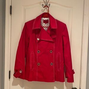 Illusion by Sherry Cassin Red Coat M